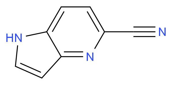 1H-Pyrrolo[3,2-b]pyridine-5-carbonitrile_分子结构_CAS_146767-63-7)