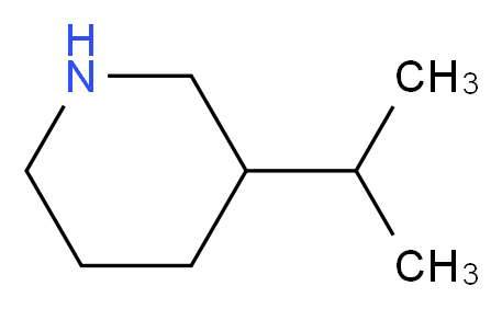 3-isopropylpiperidine_分子结构_CAS_13603-18-4)