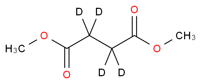 1,4-dimethyl (<sup>2</sup>H<sub>4</sub>)butanedioate_分子结构_CAS_30994-23-1