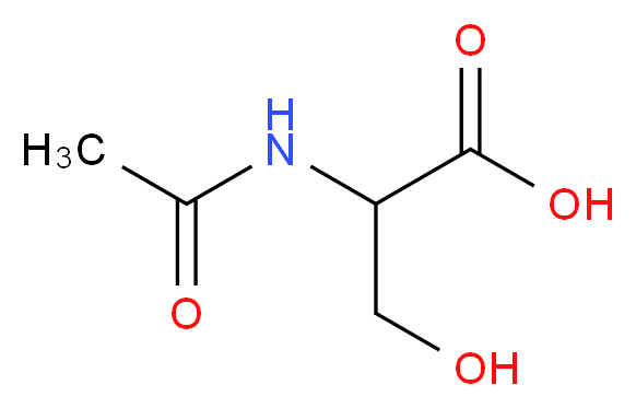 N-Acetyl-DL-serine_分子结构_CAS_97-14-3)