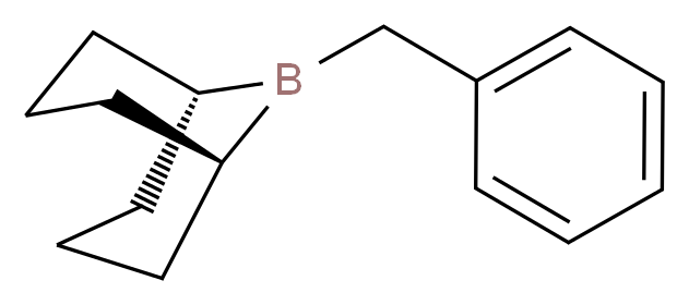 (1s,5s)-9-benzyl-9-borabicyclo[3.3.1]nonane_分子结构_CAS_53317-09-2