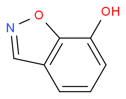 1,2-Benzisoxazol-7-ol_分子结构_CAS_55559-31-4)