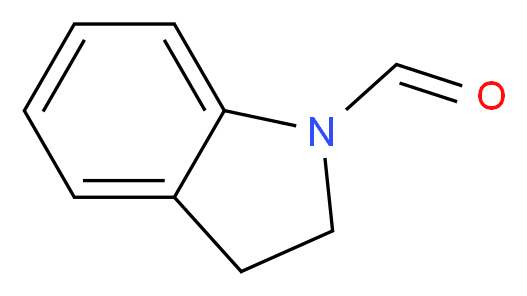 N-Formylindoline_分子结构_CAS_2861-59-8)