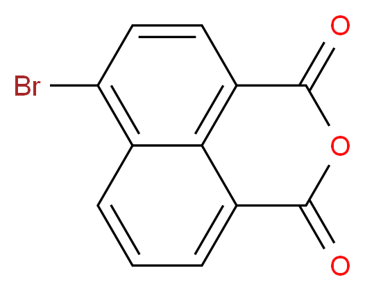 10-bromo-3-oxatricyclo[7.3.1.0^{5,13}]trideca-1(13),5,7,9,11-pentaene-2,4-dione_分子结构_CAS_81-86-7