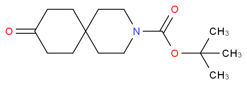 tert-butyl 9-oxo-3-azaspiro[5.5]undecane-3-carboxylate_分子结构_CAS_873924-08-4