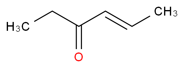 (4E)-hex-4-en-3-one_分子结构_CAS_2497-21-4