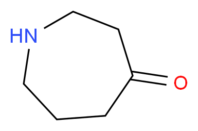 Azepan-4-one hydrochloride_分子结构_CAS_)