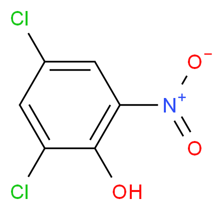 2,4-dichloro-6-nitrophenol_分子结构_CAS_609-89-2)