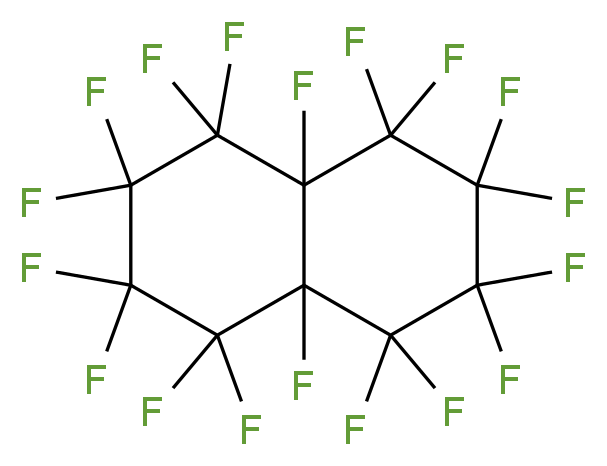 octadecafluoro-decahydronaphthalene_分子结构_CAS_306-94-5