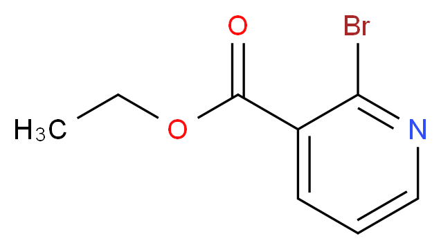 ethyl 2-bromopyridine-3-carboxylate_分子结构_CAS_53087-78-8
