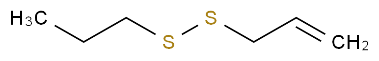 Allyl propyl disulfide_分子结构_CAS_2179-59-1)