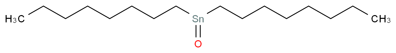 dioctylstannanone_分子结构_CAS_870-08-6