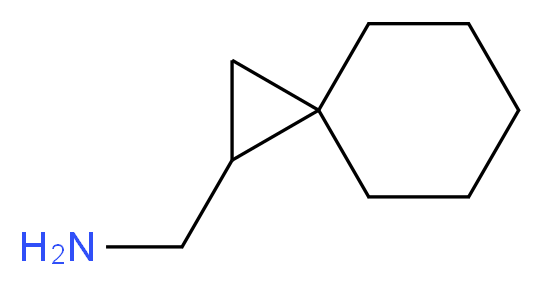 spiro[2.5]octan-1-ylmethanamine_分子结构_CAS_938458-82-3