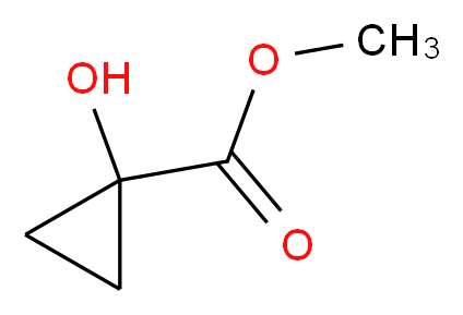 1-Hydroxycyclopropanecarboxylic Acid Methyl Ester_分子结构_CAS_33689-29-1)