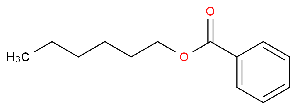 hexyl benzoate_分子结构_CAS_6789-88-4