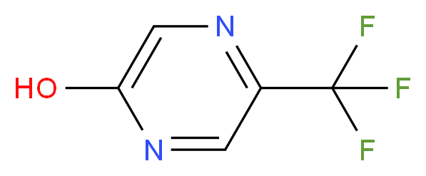 5-(trifluoromethyl)pyrazin-2-ol_分子结构_CAS_134510-03-5)