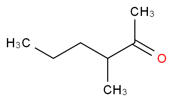 3-methylhexan-2-one_分子结构_CAS_2550-21-2