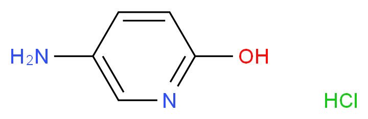 2-Hydroxy-5-aminopyridine hydrochloride_分子结构_CAS_117865-72-2)