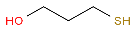 3-sulfanylpropan-1-ol_分子结构_CAS_19721-22-3