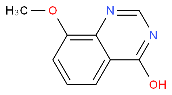 8-methoxyquinazolin-4-ol_分子结构_CAS_16064-27-0