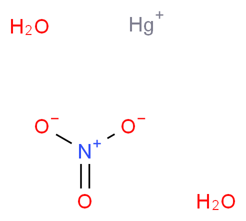 二水硝酸亚汞(I)_分子结构_CAS_14836-60-3)