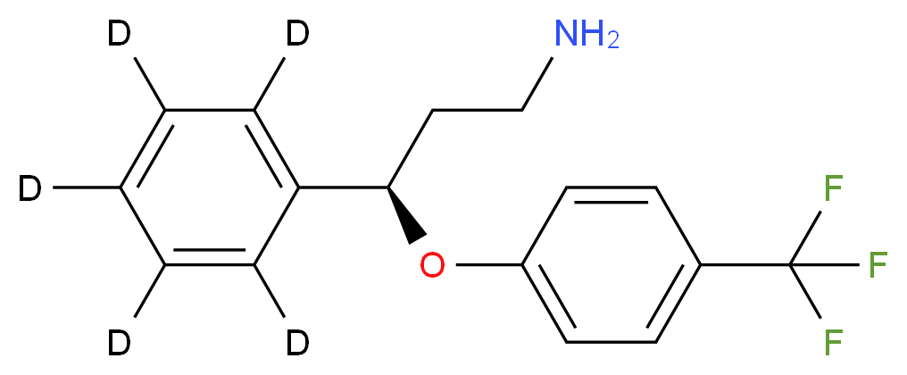 (R)-Norfluoxetine-d5(Phenyl-d5)_分子结构_CAS_1217648-64-0)