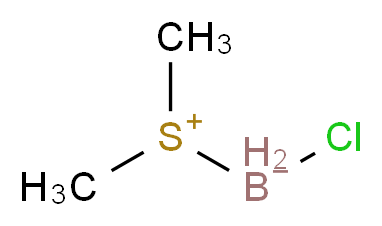 单氯硼烷二甲基硫醚络合物_分子结构_CAS_63348-81-2)