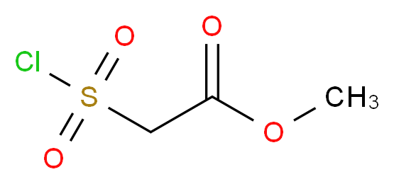 methyl (chlorosulfonyl)acetate_分子结构_CAS_56146-83-9)