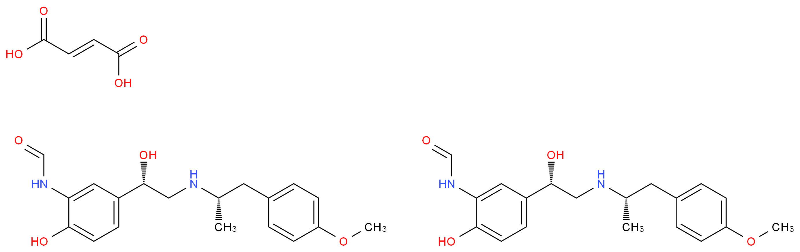 Formoterol hemifumarate_分子结构_CAS_43229-80-7)