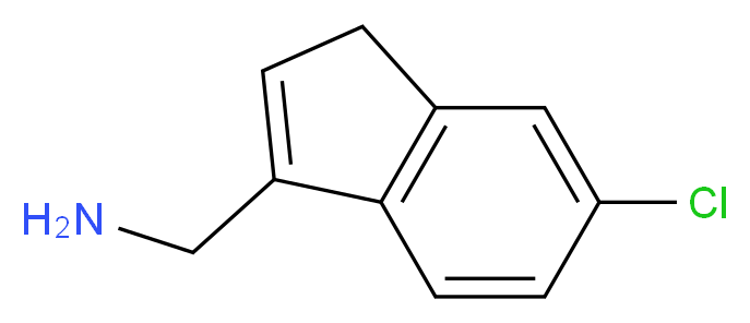 (6-chloro-1H-inden-3-yl)methanamine_分子结构_CAS_)