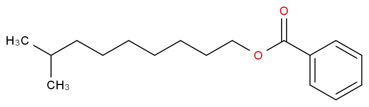 8-methylnonyl benzoate_分子结构_CAS_131298-44-7