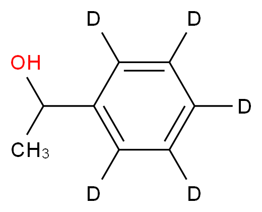 1-苯乙醇-d5_分子结构_CAS_90162-45-1)
