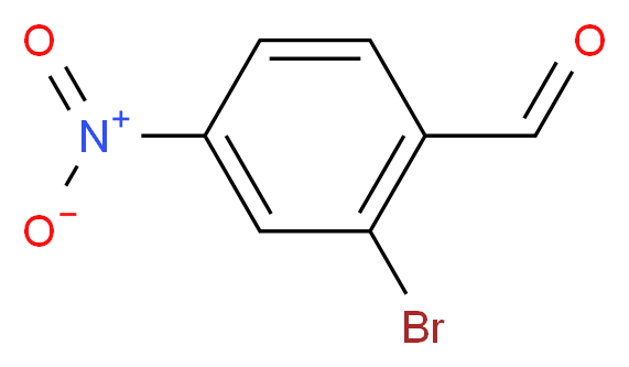 2-bromo-4-nitrobenzaldehyde_分子结构_CAS_5274-71-5