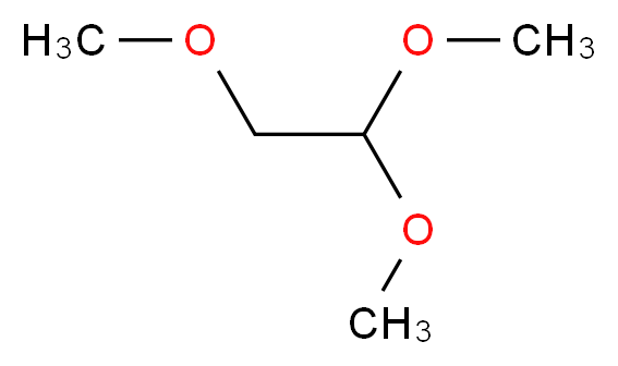 1,1,2-trimethoxyethane_分子结构_CAS_24332-20-5