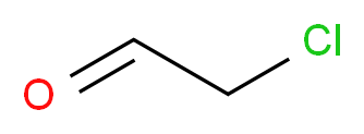 CHLORO ACETALDEHYDE, 45% IN WATER_分子结构_CAS_107-20-0)