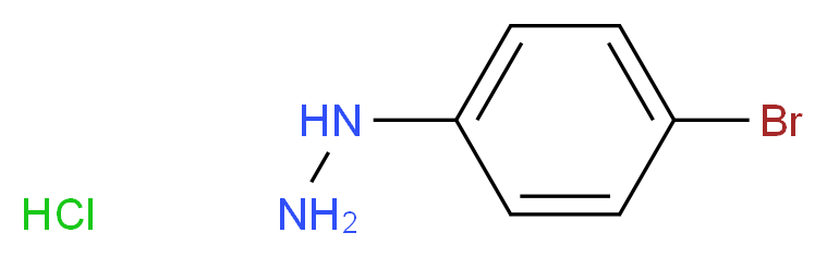 4-Bromophenylhydrazine hydrochloride 98%_分子结构_CAS_41931-18-4)