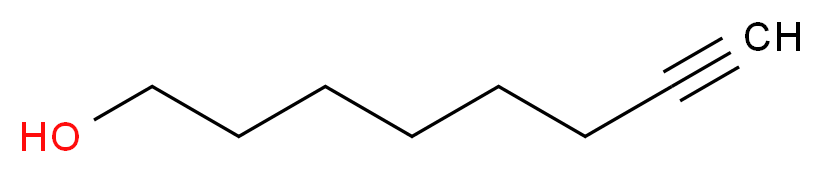 7-Octyn-1-ol_分子结构_CAS_871-91-0)