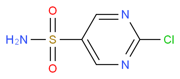 2-chloropyrimidine-5-sulfonamide_分子结构_CAS_1155080-09-3