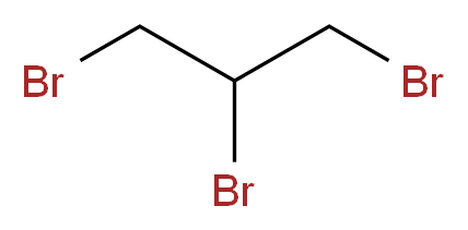 1,2,3-TRIBROMOPROPANE_分子结构_CAS_96-11-7)