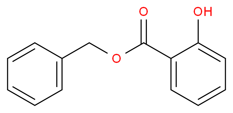 BENZYL SALICYLATE_分子结构_CAS_118-58-1)