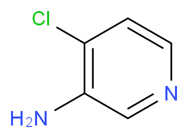 3-氨基-4-氯吡啶_分子结构_CAS_20511-15-3)