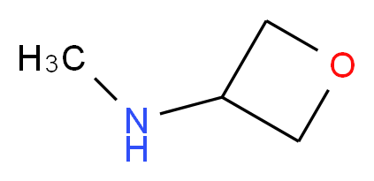 N-Methyl-3-oxetanamine_分子结构_CAS_952182-03-5)