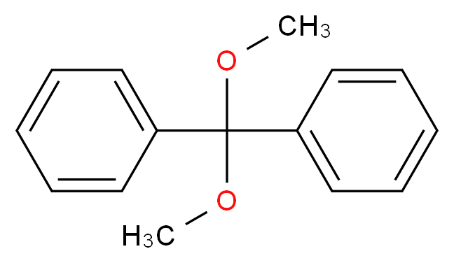 苯甲酮二甲基缩酮_分子结构_CAS_2235-01-0)