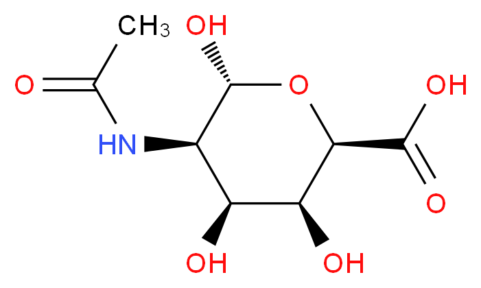 N-Acetyltalosaminuronic acid_分子结构_CAS_90319-06-5)