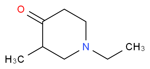 1-ethyl-3-methylpiperidin-4-one_分子结构_CAS_)