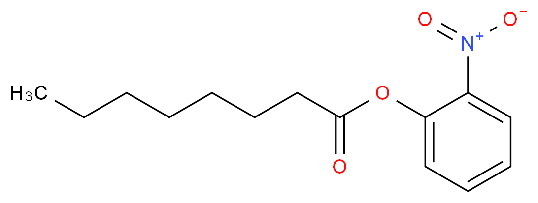 2-nitrophenyl octanoate_分子结构_CAS_104809-25-8