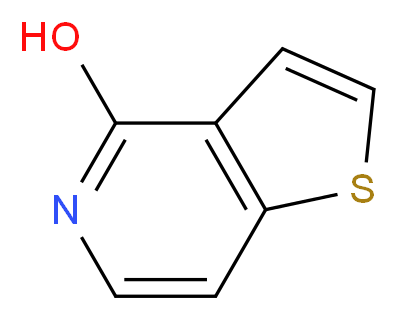 thieno[3,2-c]pyridin-4-ol_分子结构_CAS_27685-92-3
