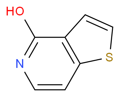 Thieno[3,2-c]pyridin-4-ol_分子结构_CAS_27685-92-3)