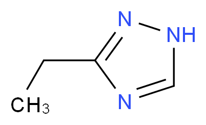 3-ethyl-1H-1,2,4-triazole_分子结构_CAS_7411-16-7