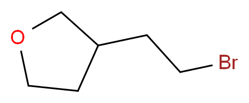3-(2-bromoethyl)tetrahydrofuran_分子结构_CAS_1229624-12-7)